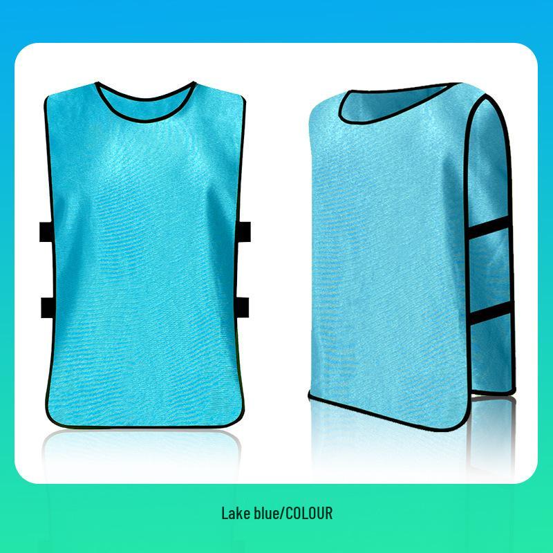 Customizable Team Football Vest: Numbered Training & School Exercise Uniform