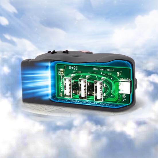 Estação de encaixe USB para laptop em formato de gato preto 3 em 1 multiporta USB 2.0 de alta velocidade USB tipo C Hub adaptador acessórios para PC