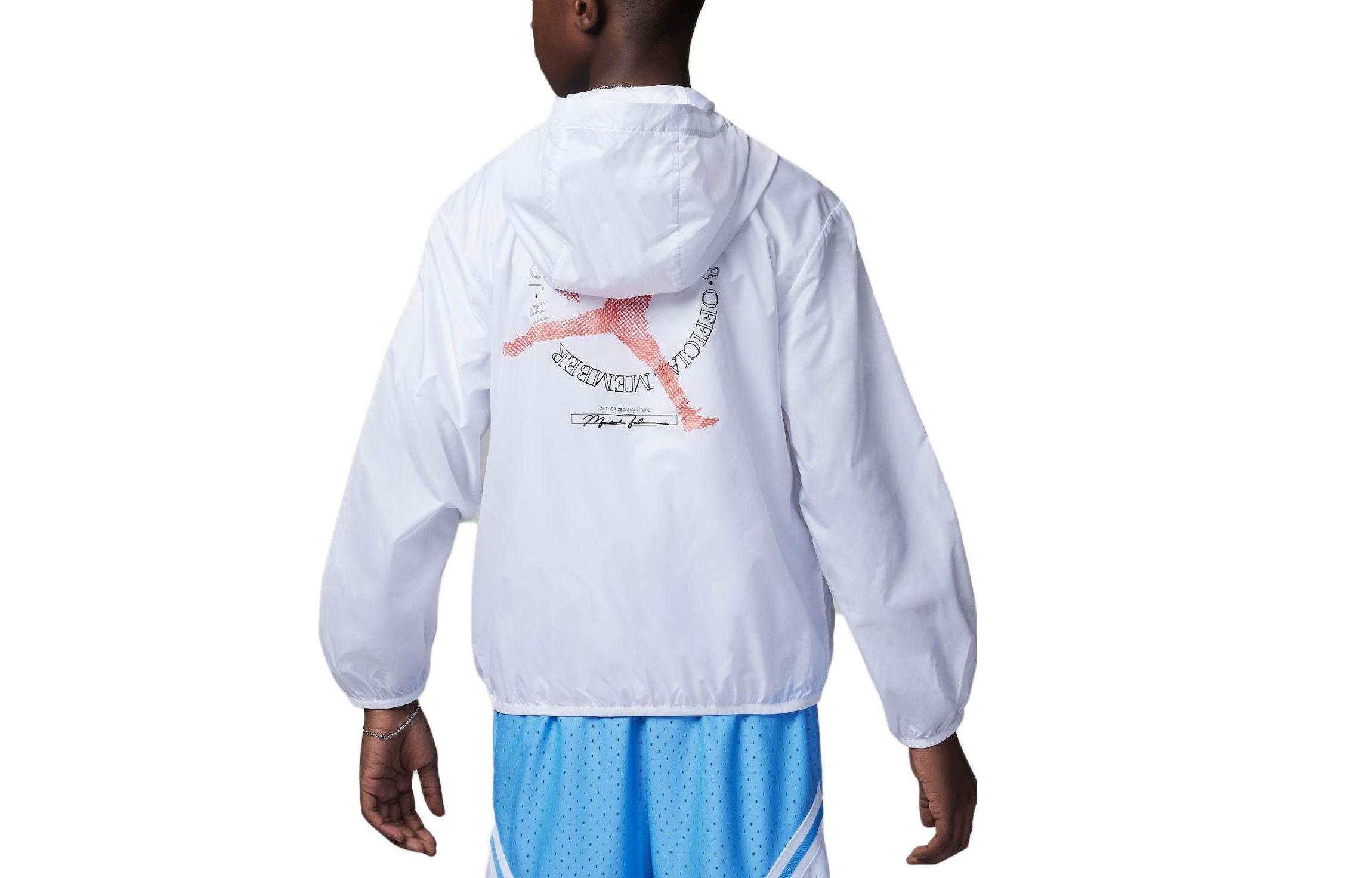 Jordan Kids Jackets Hooded Moderate FQ1061-100 M