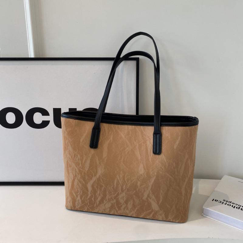 

Tote bag women s new large-capacity commuter bag autumn and winter versatile shoulder bag fashionable college student class bag