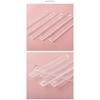 5Pcs Clay Thickness Ruler Clear Acrylic Thickness Gauge For Detailed Pottery Sculpture and Ceramic Texturing Project