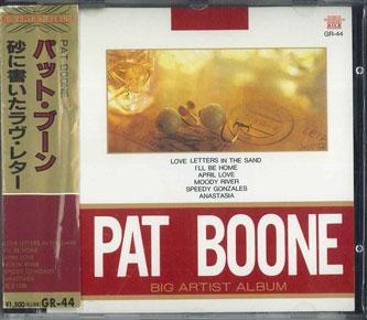 

CD PAT BOONE - Pat Boone Big Artist Album GR44 AILE Japan Obi Pop Used
