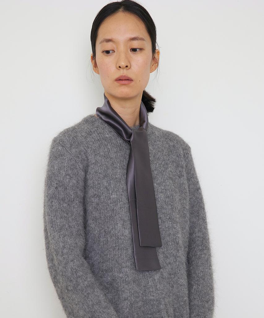 MANUELLE ET GUILLAUME Alpaca Gray Knit