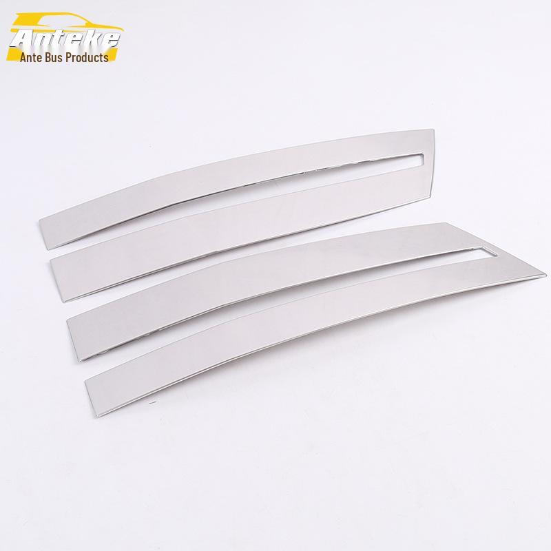 

Compatible with 19 CS85 Front License Plate Side Patches: Anti-Scratch Bright Strips for Left and Right.
