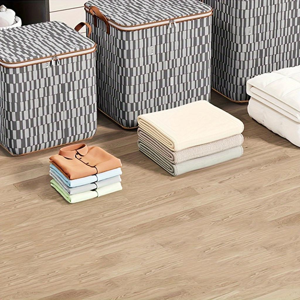 1 Stück Verpackungsbox mit großer Kapazität, Umzugstaschen, Gepäcktaschen, Aufbewahrungstasche für Heimdecken und Kleidung, Schrankorganizer