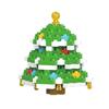 Christmas Gifts Micro Building Block Series Santa Claus Reindeer Puzzle Assembling Bricks Table Decoration Toys Children Kids