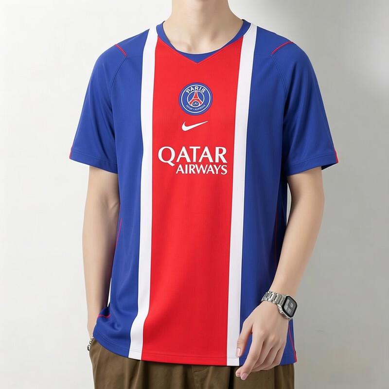 Nike Men s PSG DF JSY SS STAD Soccer T-Shirt XL