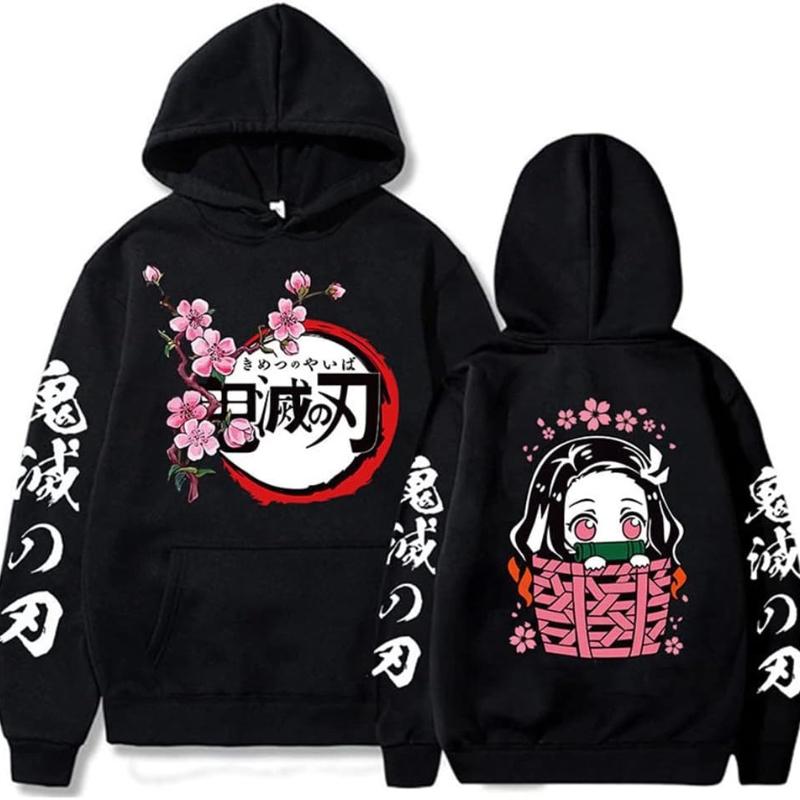 Rengoku Kyoujurou Hoodie Sweatshirt Cosplay Costume Sweater Pullover Hooded Men Anime Black Pullover