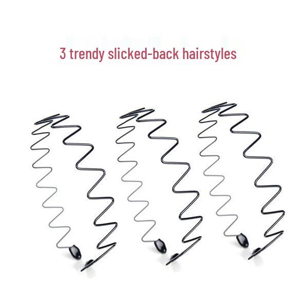 Trendy Men's and Women's Pompadour Sports Headband for Face Washing