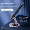 All-Metal Foldable Rotating Phone Holder for Desktop Streaming and Viewing
