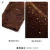 Women's Elegant Half Turtleneck Lace Top Rhinestone Decor Long Sleeve Slim Fit Warm Casual Blouse