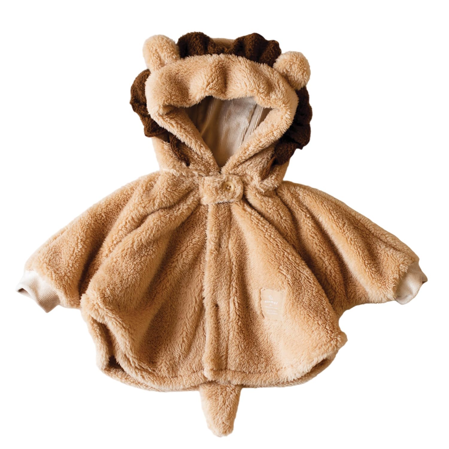 

Накидка для девочек Mokumoff желтая, бежевая, 622-474191