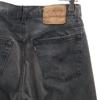 Levi's 90s Piece dyed black old Denim pants W32 Jeans button fly Men's Used