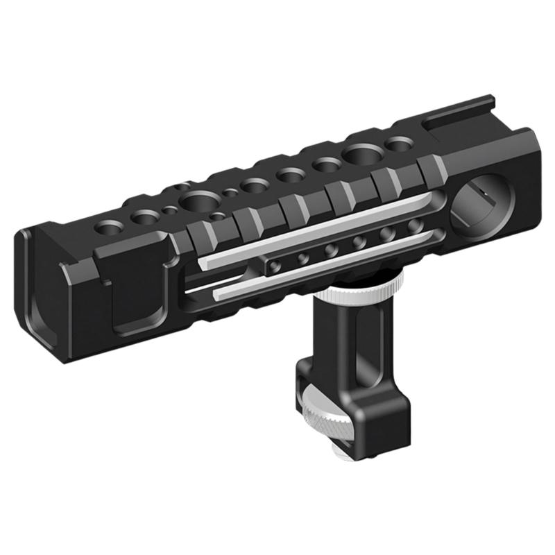 DSLR Handle Aluminum Alloy Camera Top Handle With Arca Interfaces Sliding Rail For DSLR Camera Accessories Expansion