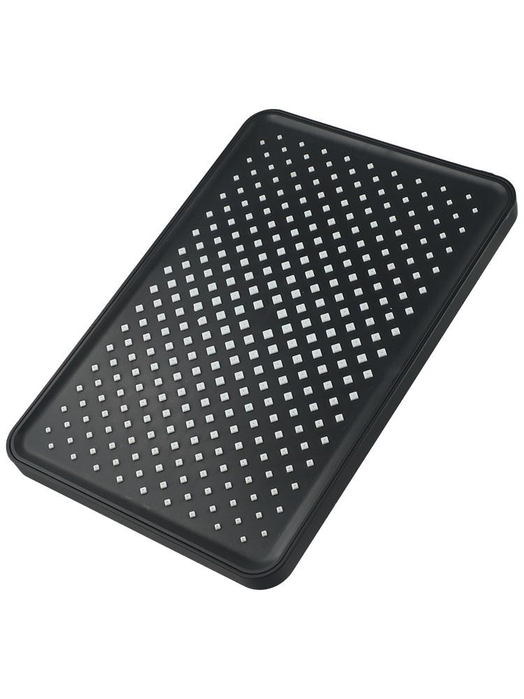 High Flow Shower Ceiling Mounted Shower Head Standard Interface Sturdy Material Wide Coverage ABS Plastic Easy Installation