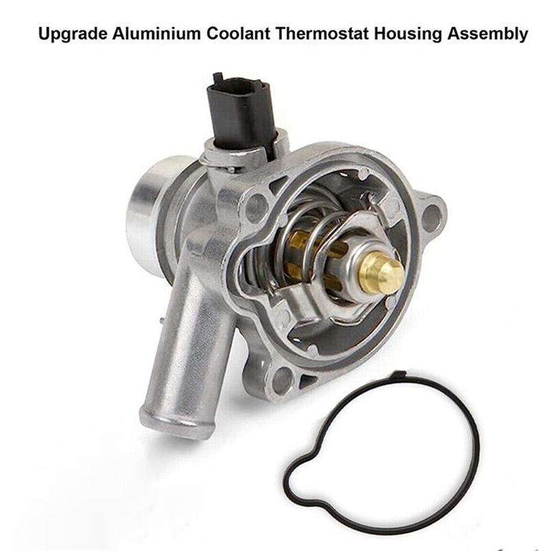 A03E-Car Coolant Thermostat Assembly With Sensor For Chevy Cruze Sonic Trax 1.4L 902-808 55593034 55579010