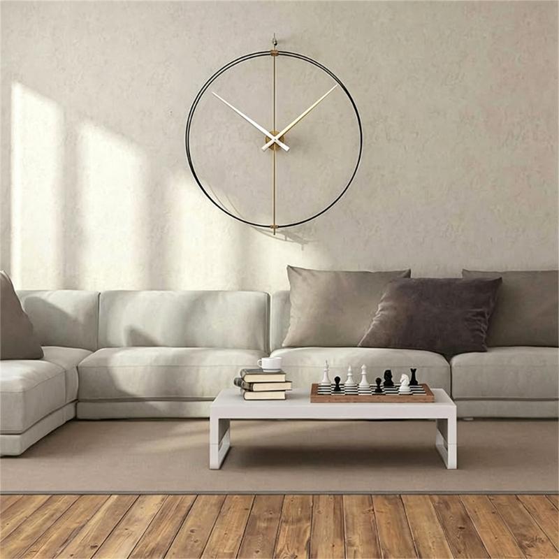 Oversized Wall Clock Mechanism Set with Strong Drive Support and Long Hands for DIY Replacement and Assembly Use