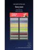 Supermarket Beverage Display Freezer - Upright Single/Double Door Refrigerator for Drinks and Beer Preservation