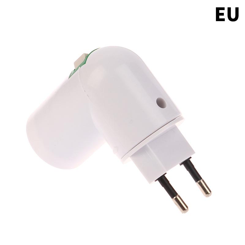 1pc E27 Socket Lamp Bulb Adapter 360 Degrees Adjustable Light Bases, Lamp Holder Converter Light Bulb Adapter For EU US Plug