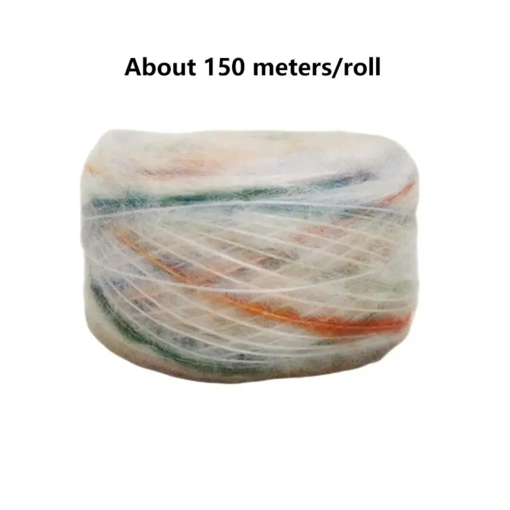 Gradient Color Space Dyed Wool Yarn 150M 50g/roll Colored Wool Yarn DIY Craft Plush Hand Knitted Yarn For Sweaters and Scarves