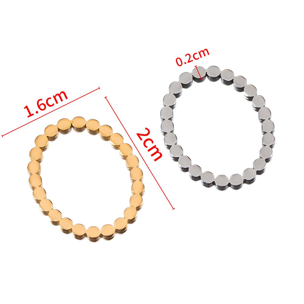 

20pcs 10pcs Stainless Steel Wave Frames Blank Bezel DIY Earrings Geometric Heart Pendants Charms for Resin Jewelry Making Making steel color 10pcs