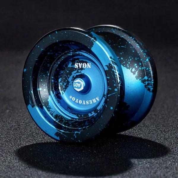 Yoyo Profissional Mágico Yoyo de Metal com Rolamento de 10 Bolas Liga de Alumínio Alta Velocidade Yoyo Não Responsivo Brinquedos Clássicos Para Crianças