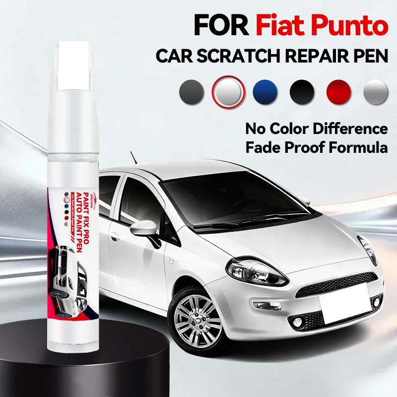 Für FIAT PUNTO 1993-2018 176 188 199 Lackreparaturstift Ausbesserungsstift Kratzerentferner DIY Autozubehör Schwarz Weiß Gelb Grün Rot