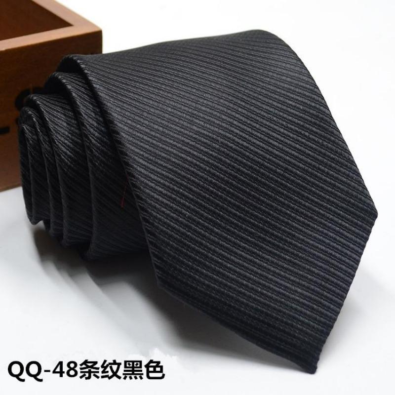 Men'S Dress Business Casual Professional Groom Wedding Best Man Striped Jacquard Fine Gentleman Men'S Premium Tie
