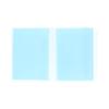 Sun-Star Stationery Clear File, Multi-functional, with Elastic Band, A5 Size, Silver Gray, S2178206