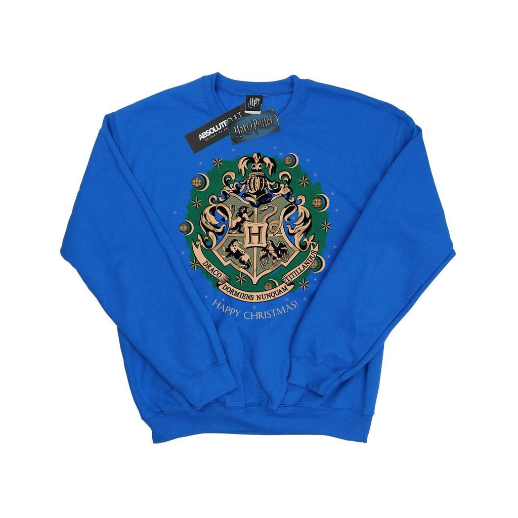 HARRY POTTER Girls Christmas Wreath Sweatshirt