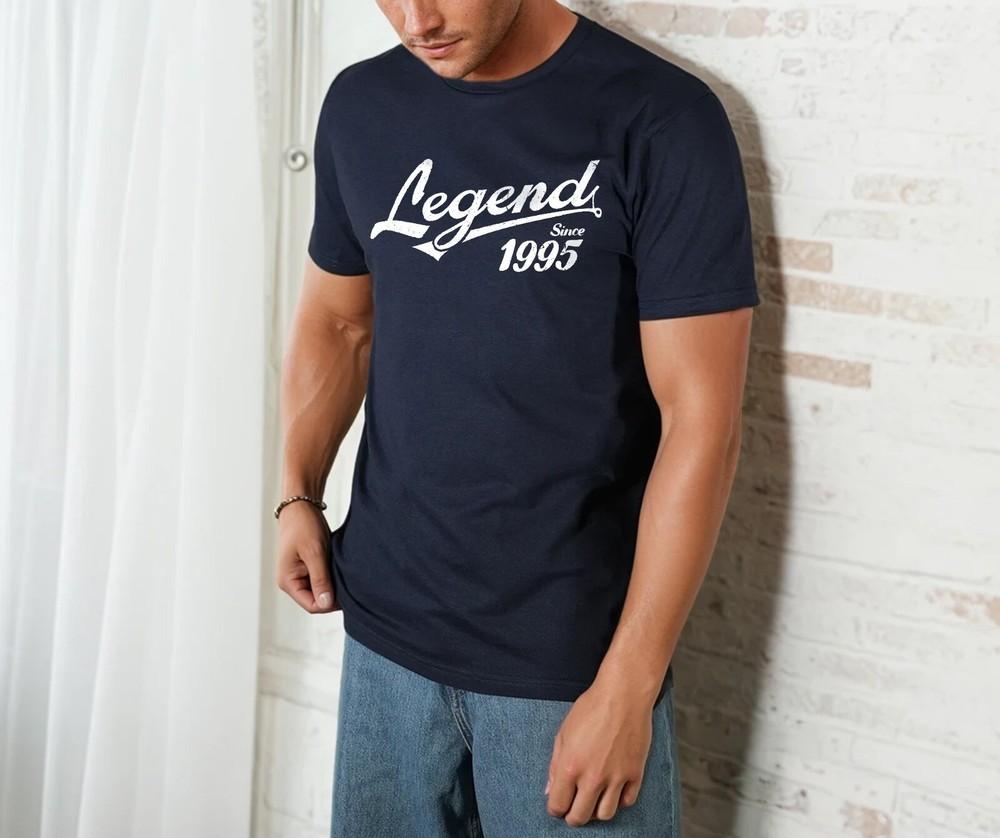 

Legend Since 1995 T-shirt Top Funny 30th Birthday Gift Retro Gift Dad 3XL