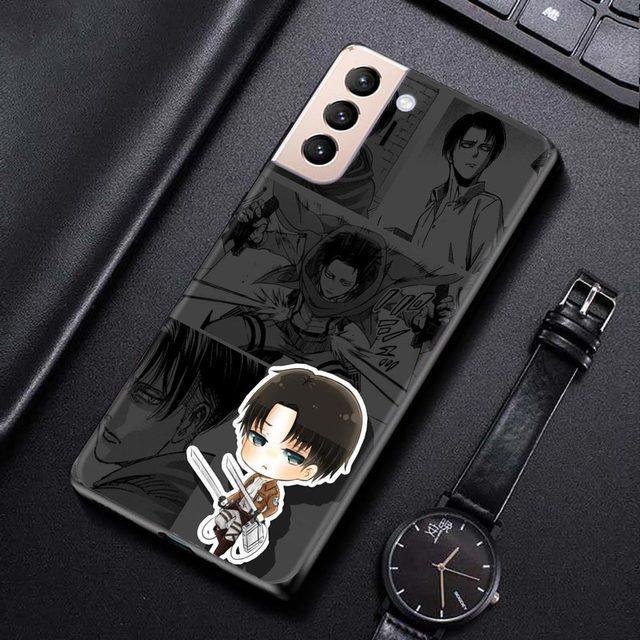 

Чехол для Samsung S21 S20 Ultra S10 Plus Lite S21 S20 Fe 5g Galaxy S10e S9 S8 S7 Edge, силиконовый чехол, супер милый, Атака Титанов For Samsung S20