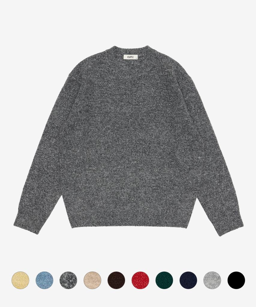 CUTZ [2Pack] Essential Soft Touch Crew Neck + Cable Knit (Type A)
