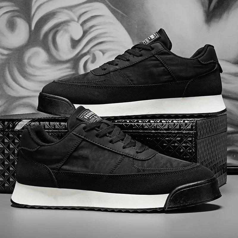 Fashion 2025 Summer Breathable Casual Shoes Men Harajuku Style Sneaker Fashion Yellow Men's Sneakers  Platform Walking Sports Shoes Men