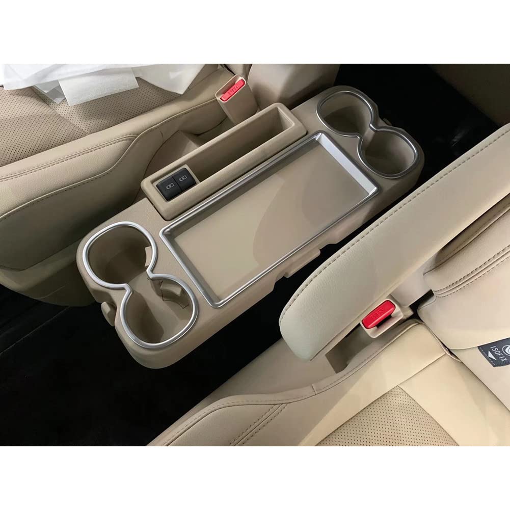 RUIQ Interior Middle Seat Drink Holder Cover Garnish for Toyota New 90 Series 2022 Specially Designed for Toyota Nickel Voxy/Noah (January onwards) -