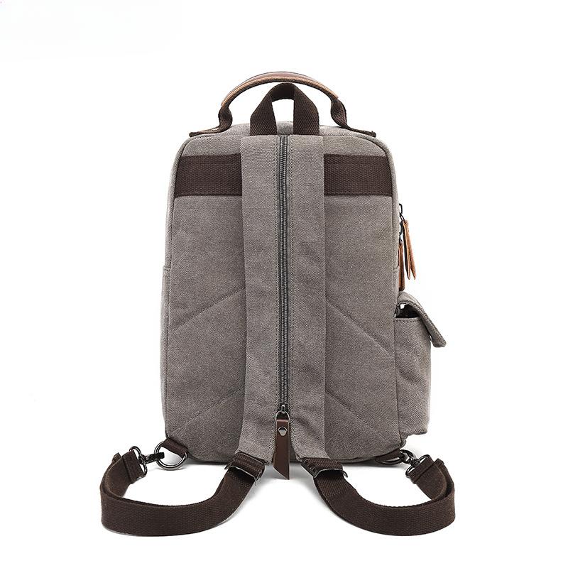 Rucksack Trend Men's Out-of-home Computer Backpack Students Multi-function Schoolbag Men's Bag