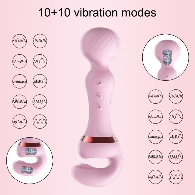 Powerful 3 In 1  Clitoris G Spot Stimulations Women Massagers & Wands