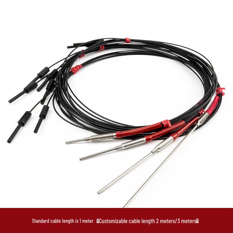 Autoka Coaxial Diffuse Reflection Fiber Optic Sensor Module