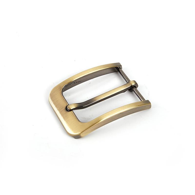 Zinc Alloy Men's Casual Belt Buckle End Bar Heel Buckle Single Pin Buckles