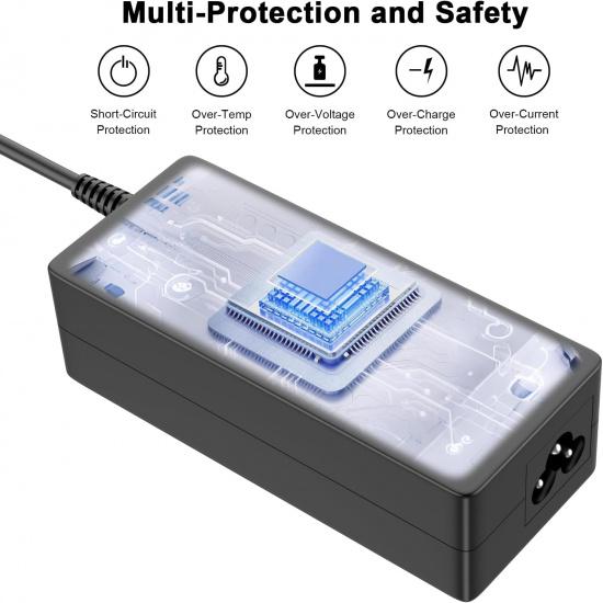 45W Chromebook Charger USB C Laptop Charger Compatible with HP Chromebook Computer Type C Fast Power Adapter