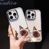 Cute Siamese Cat Phone Case for iPhone 17 Air 16E 16 15 Pro Max 14 Plus 13 12 Mini X Xs 8 7 Soft TPU Cover Coques Accessory