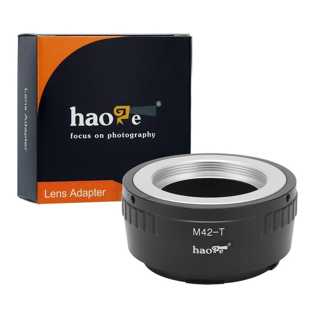 Haoge Manual Lens Mount Adapter M42 42mm Thread Mount Lens To Leica Including Typ Typ601 for Panasonic L-Mount Cameras, T-Type 701, Typ701, TL, TL2,