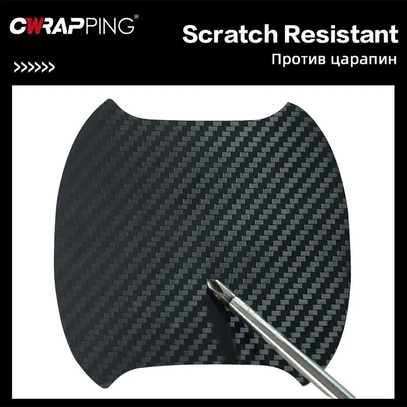 3D Car Sticker Carbon Fiber Black 6D Carbon Fiber Auto Decoration Waterproof Auto Door Protection Stickers for Car Accessories