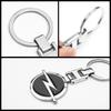 1Pcs Car Emblem Keychain Metal Key Ring Accessories For Opel Astra Insignia Vivaro Corsa Mokka Zafira Vectra OPC Vauxhall Meriva