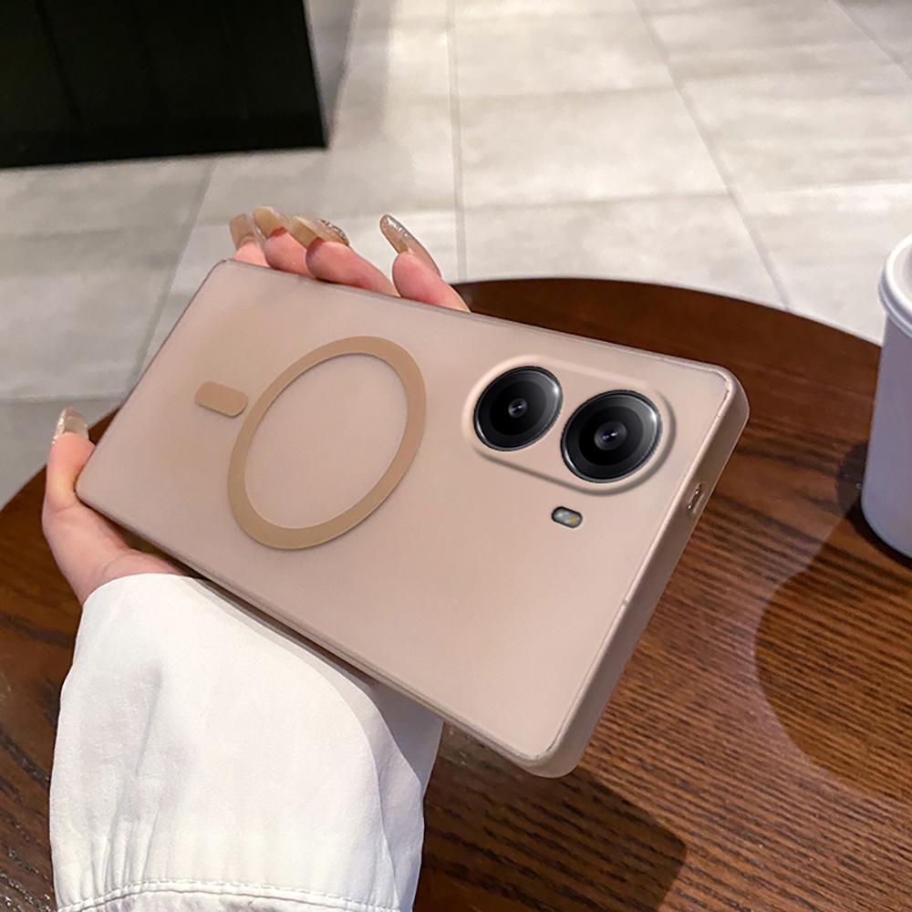 For Xiaomi Redmi Turbo 4 5G Case Compatible with MagSafe Precise Cutouts Matte PC Phone Cover