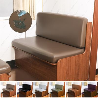 1/2Sets Pu Leather Rv Dinette Seat Covers Waterproof Armless Sofa Slipcover Elastic Outdoor Camper Car Bench Cover Protector