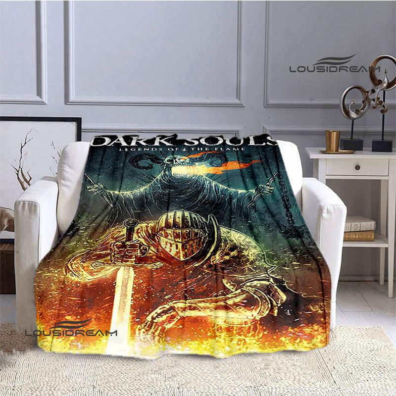 3D Game D-Dark Souls Printed Blankets Warm Blanket Soft and Comfortable Home Travel Bed Blanket Picnic Blanket Birthday Gift