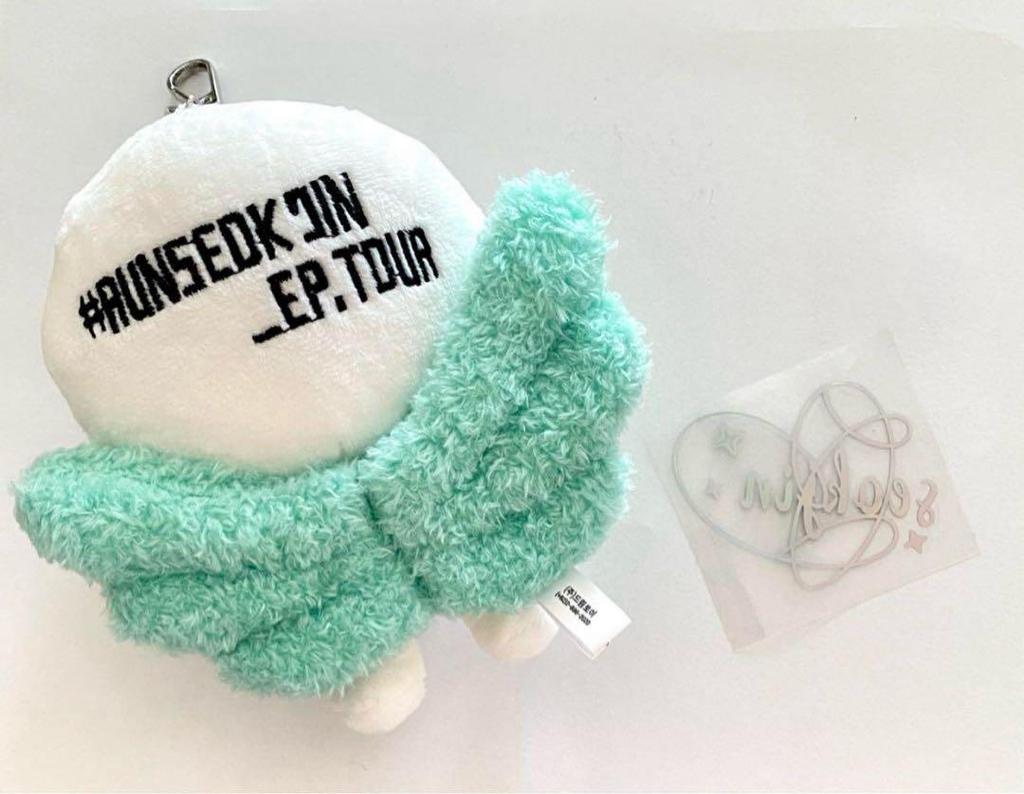 [USED] Bonus included! BTS JIN WOOTTEO KEYRING