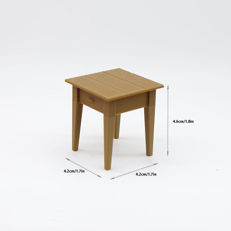 1 Stück Mini-Schrank-Ornament Neu 1:12 Puppenhaus Miniatur Nachttisch Möbel Modell Dekor Puppenhaus Zubehör