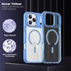 For iPhone 17 Pro Max Case Compatible with MagSafe TPU+PC Transparent Phone Cover
